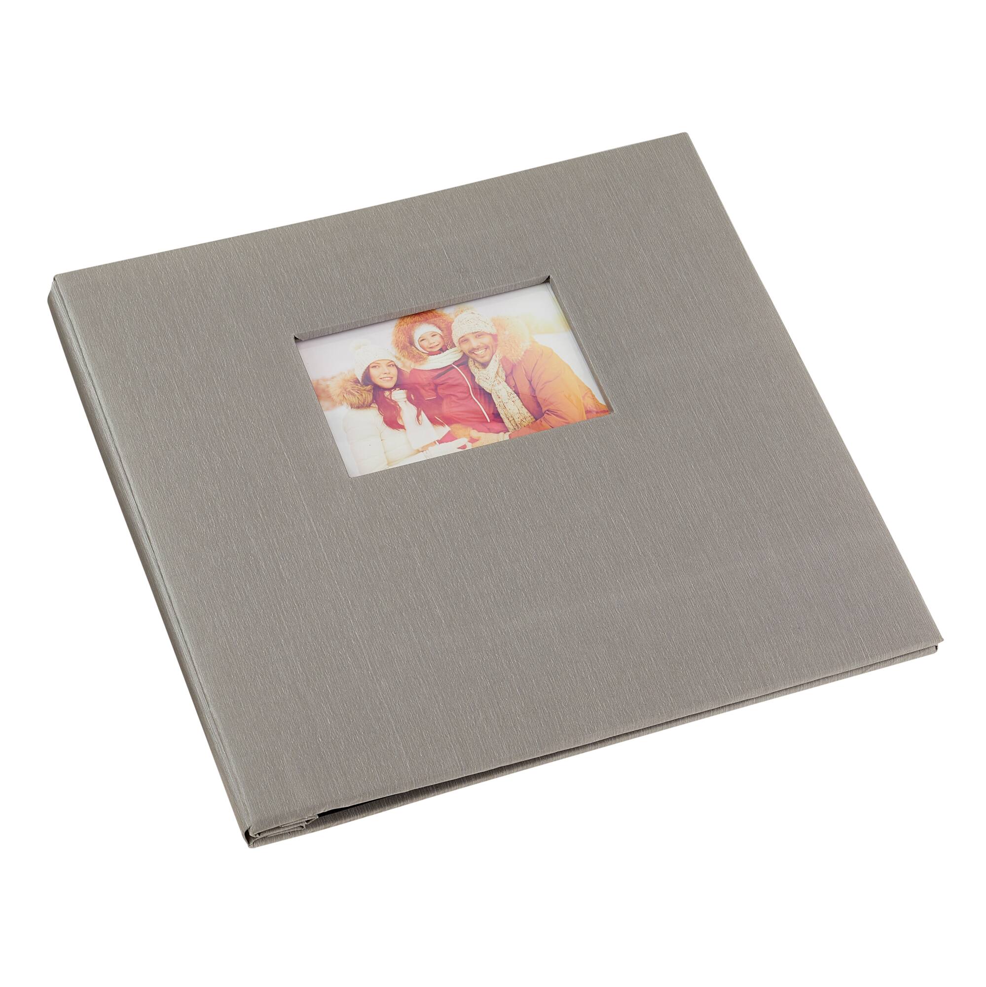 6 Pack: Silver Shimmer Scrapbook Album by Recollections®